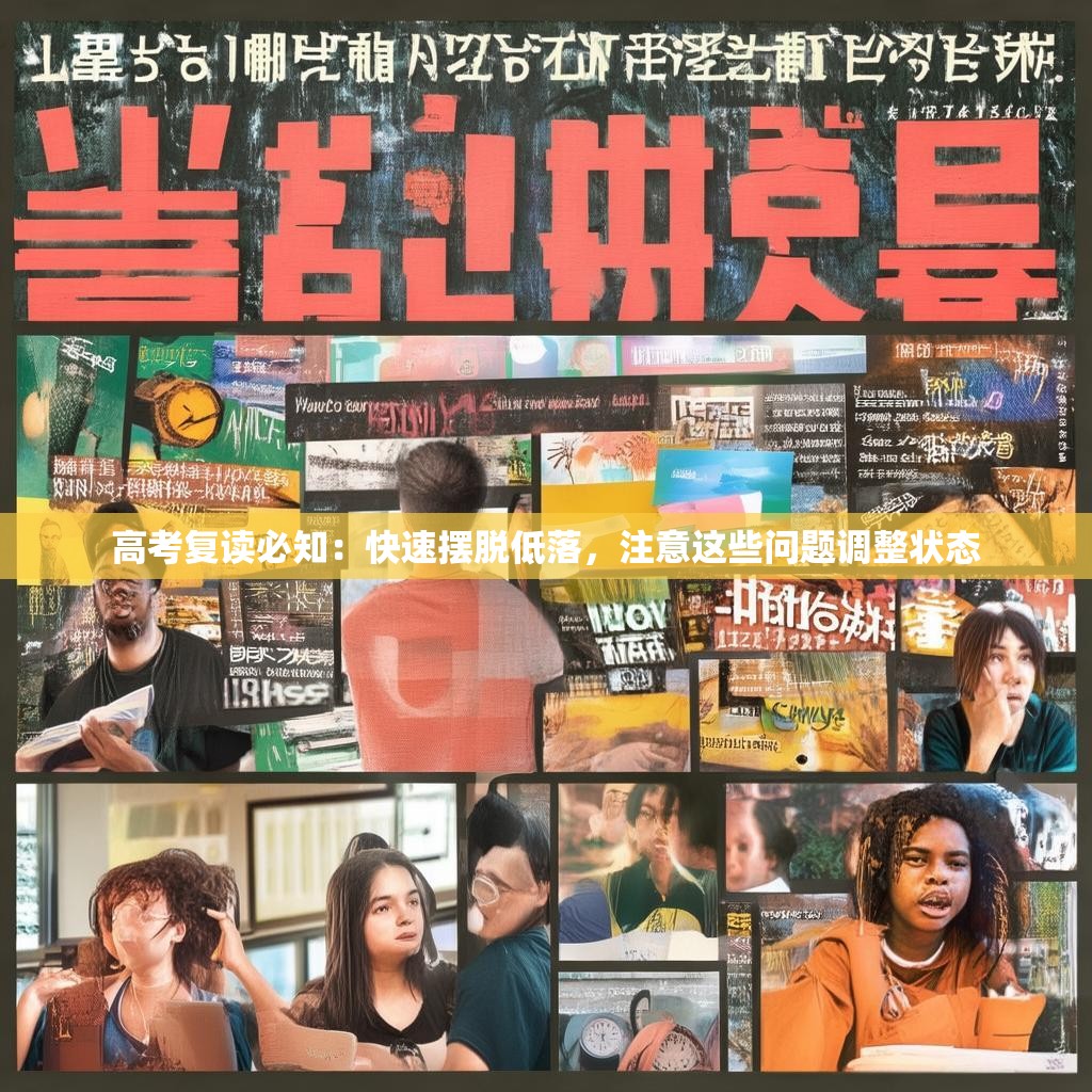 高考复读必知：快速摆脱低落，注意这些问题调整状态
