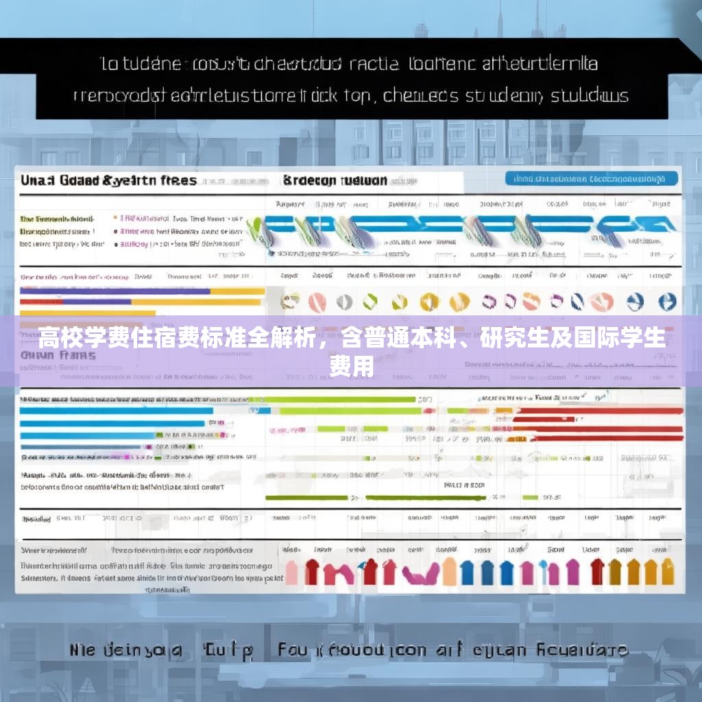 高校学费住宿费标准全解析，含普通本科、研究生及国际学生费用