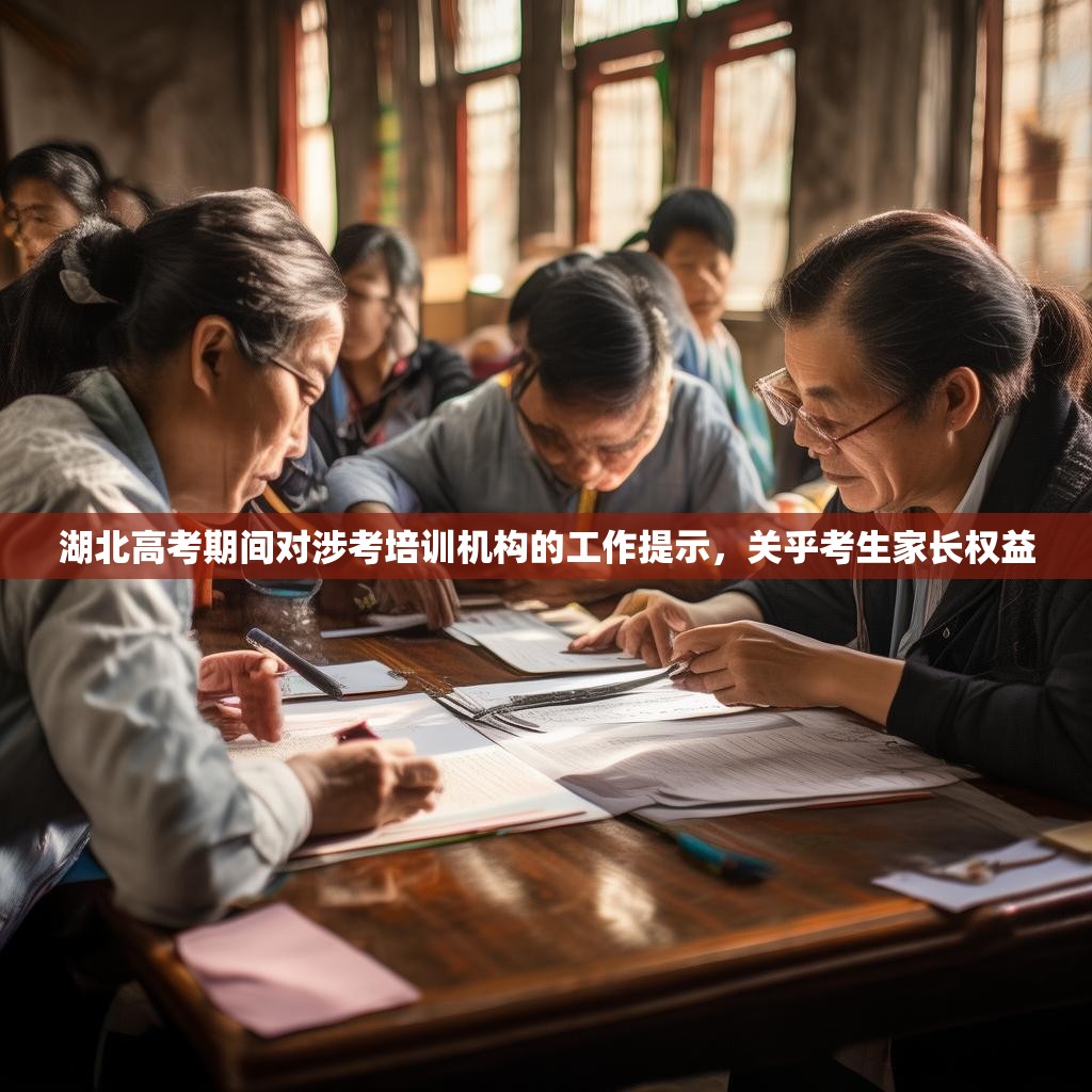 湖北高考期间对涉考培训机构的工作提示，关乎考生家长权益