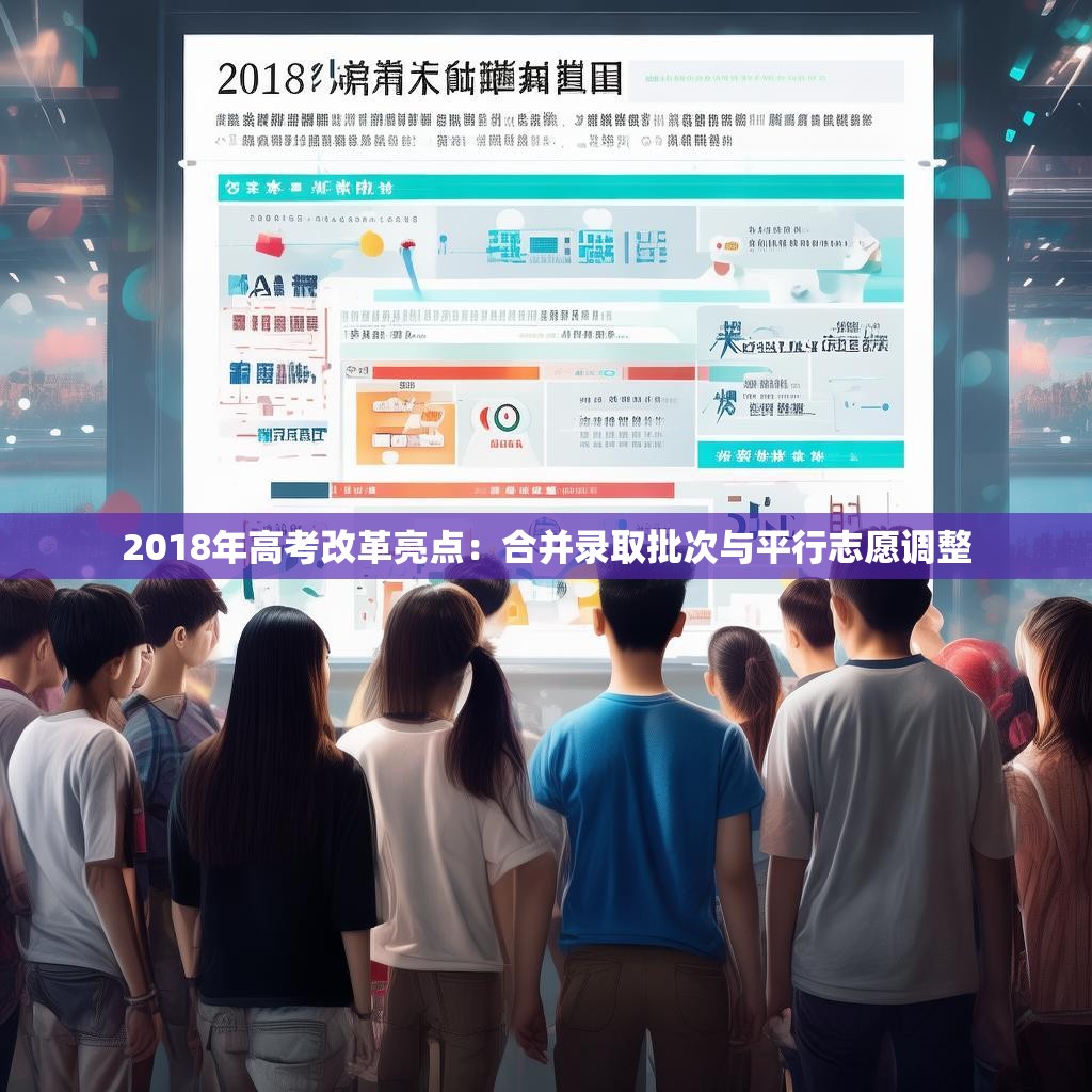 2018年高考改革亮点：合并录取批次与平行志愿调整