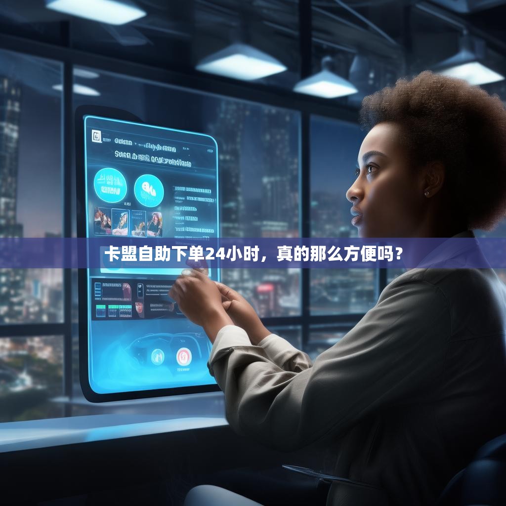 卡盟自助下单24小时，真的那么方便吗？