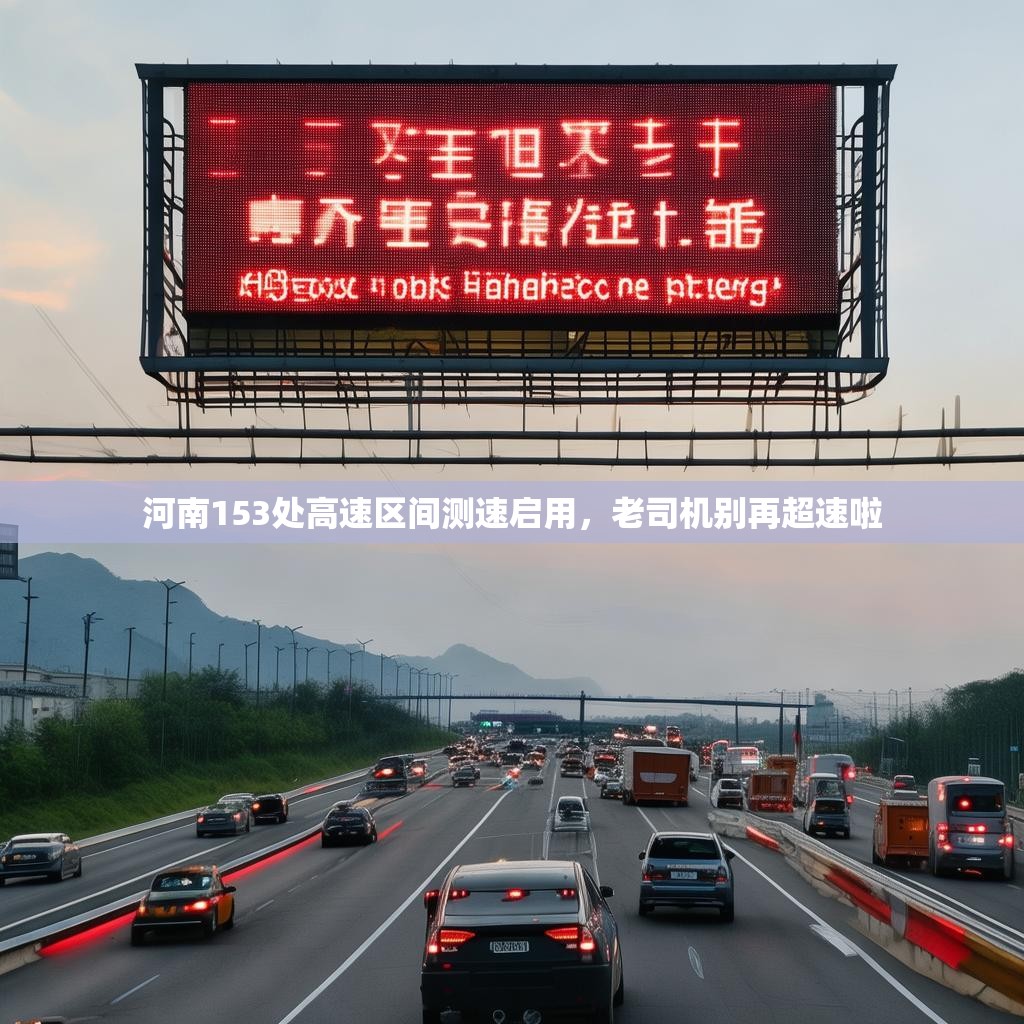 河南153处高速区间测速启用，老司机别再超速啦