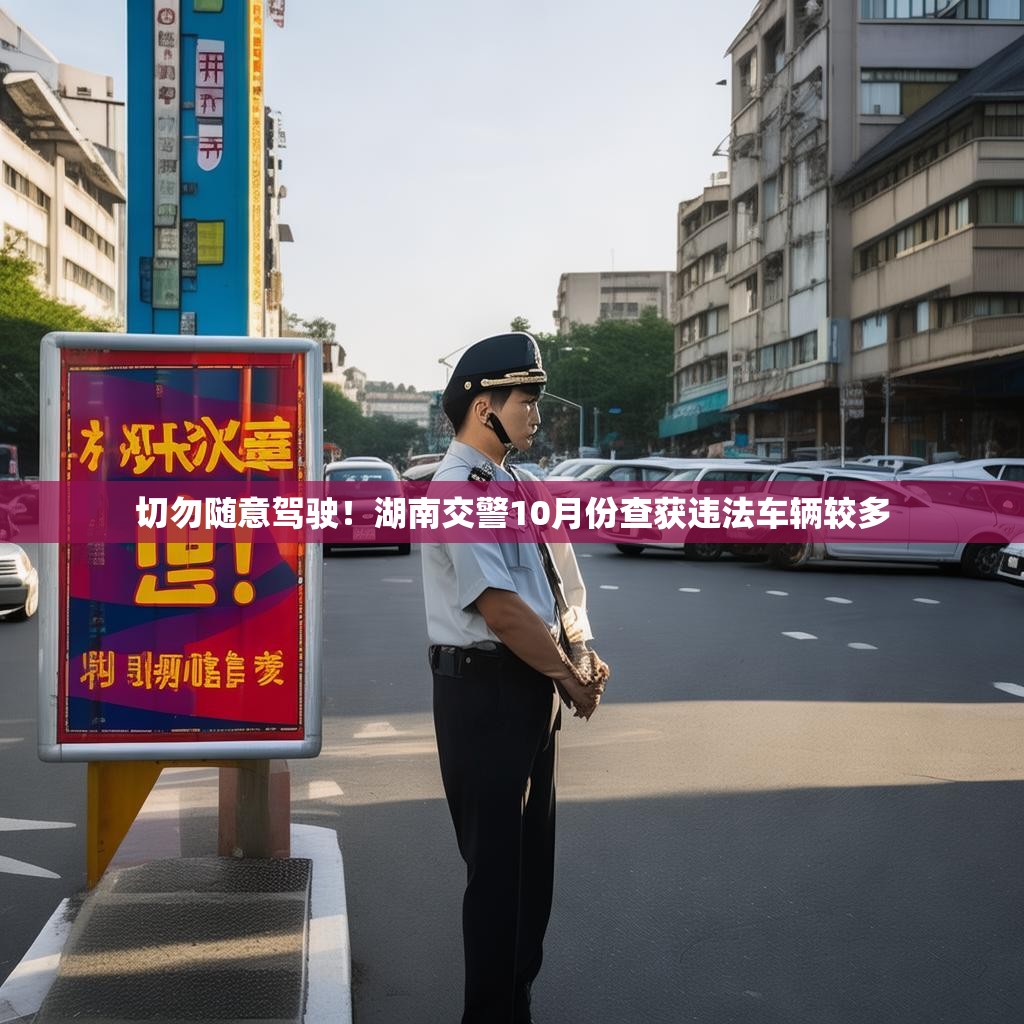 切勿随意驾驶！湖南交警10月份查获违法车辆较多
