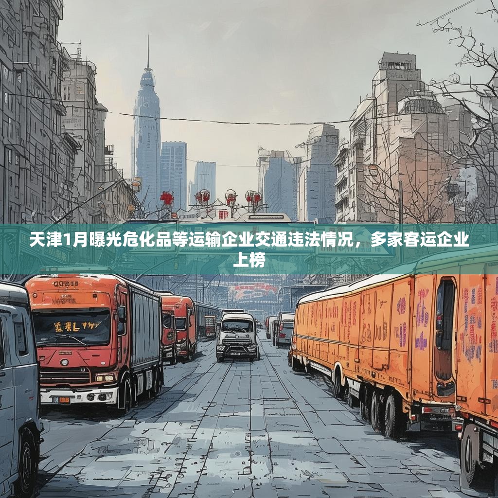 天津1月曝光危化品等运输企业交通违法情况，多家客运企业上榜