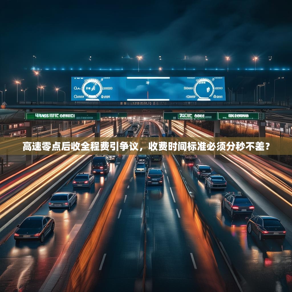 高速零点后收全程费引争议，收费时间标准必须分秒不差？