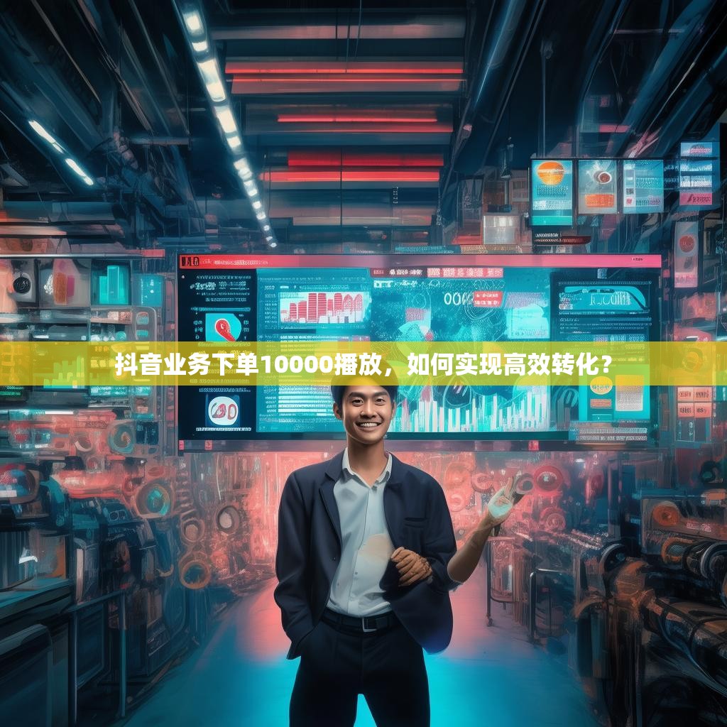 抖音业务下单10000播放,如何实现高效转化?