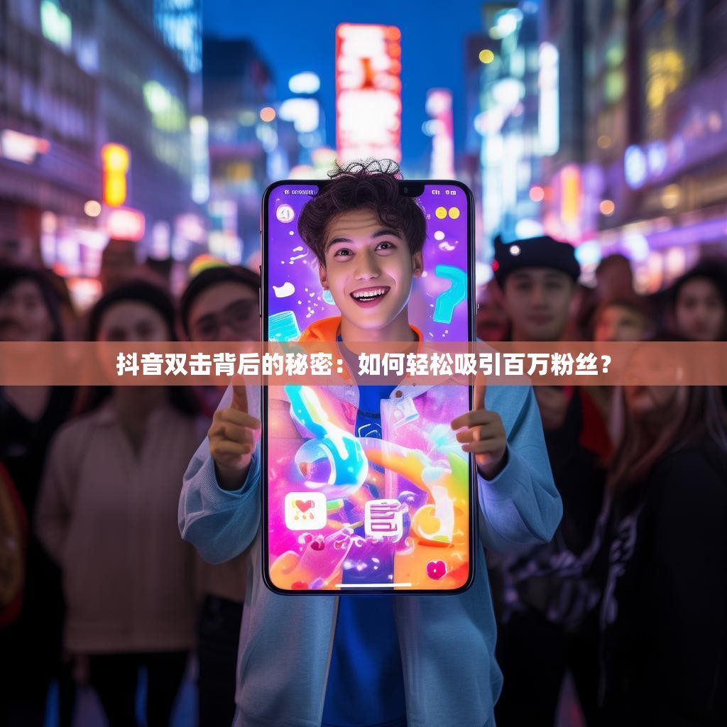 抖音双击背后的秘密：如何轻松吸引百万粉丝？