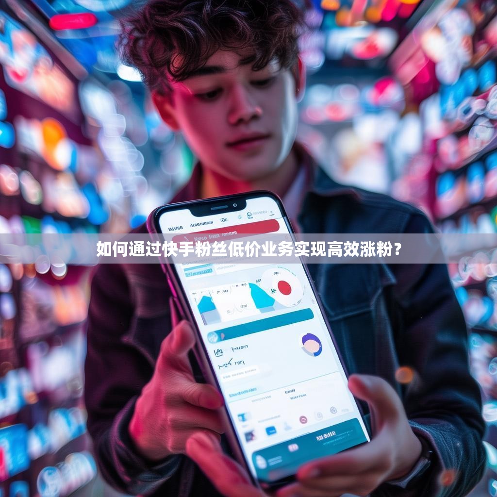 如何通过快手粉丝低价业务实现高效涨粉？