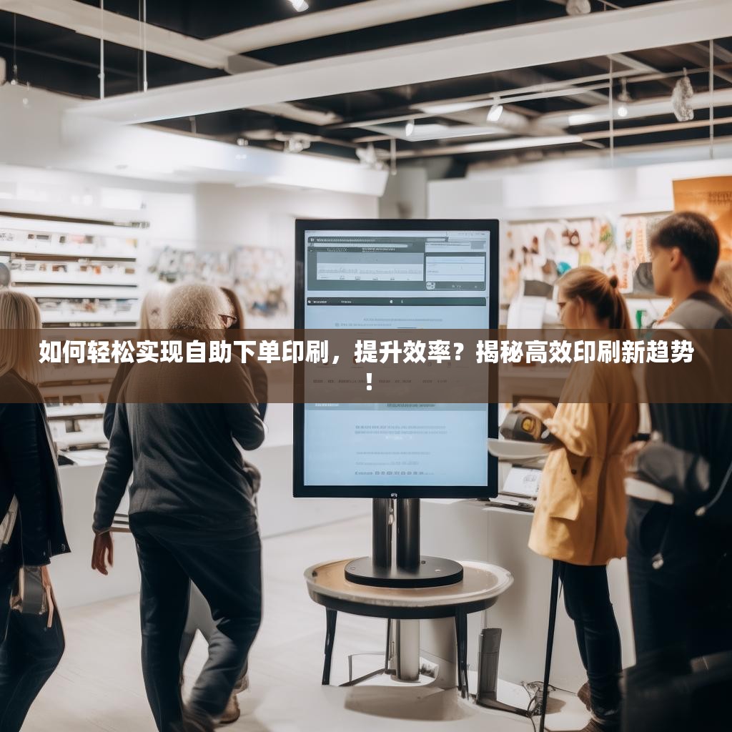 如何轻松实现自助下单印刷，提升效率？揭秘高效印刷新趋势！