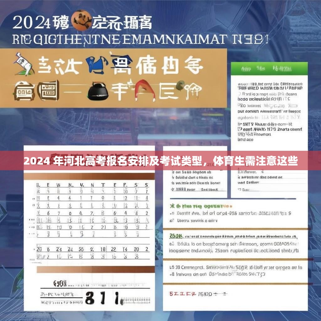 2024 年河北高考报名安排及考试类型，体育生需注意这些