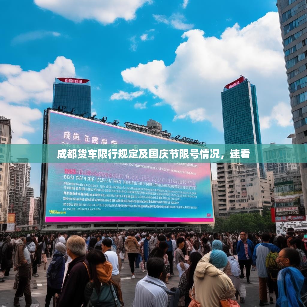 成都货车限行规定及国庆节限号情况，速看