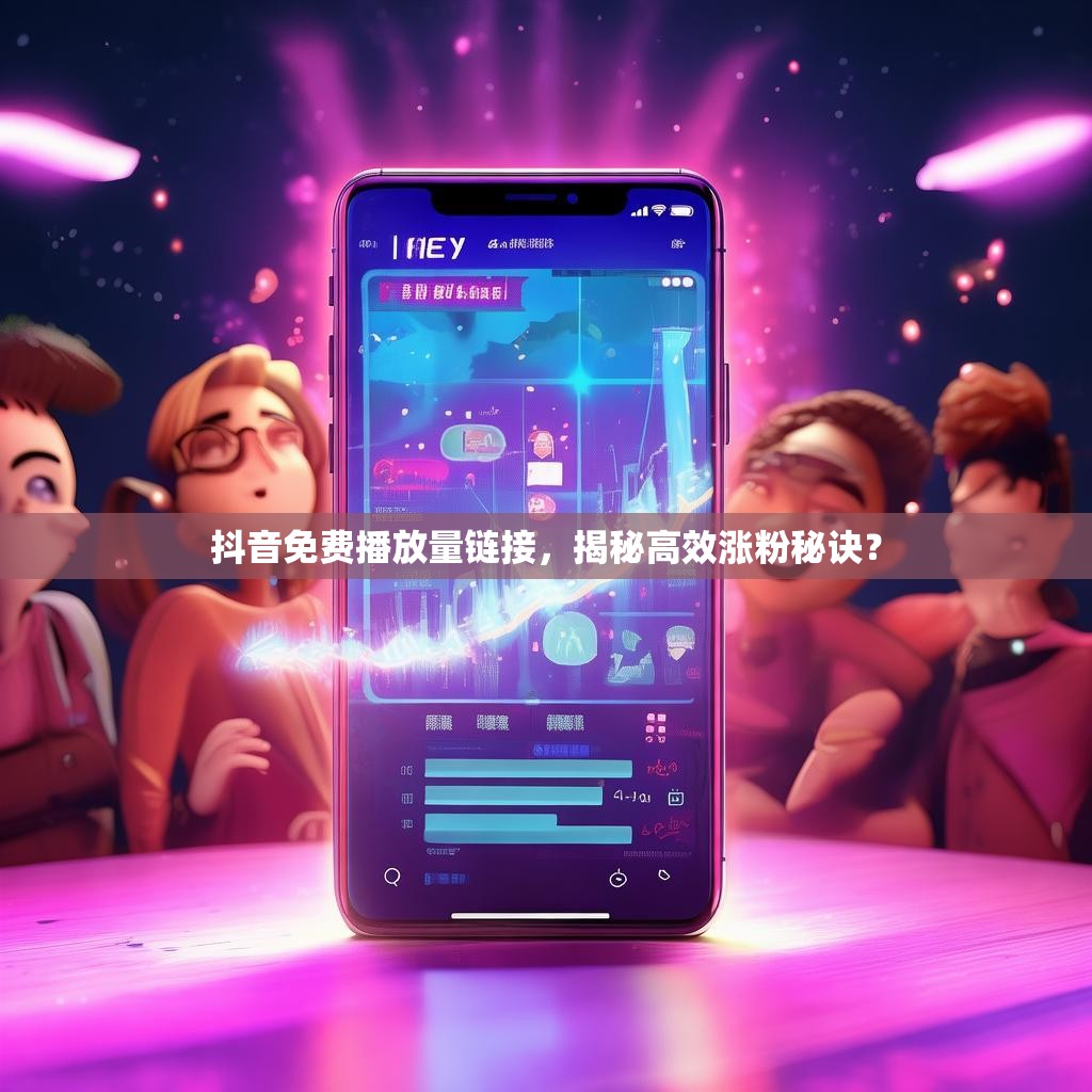 抖音免费播放量链接，揭秘高效涨粉秘诀？