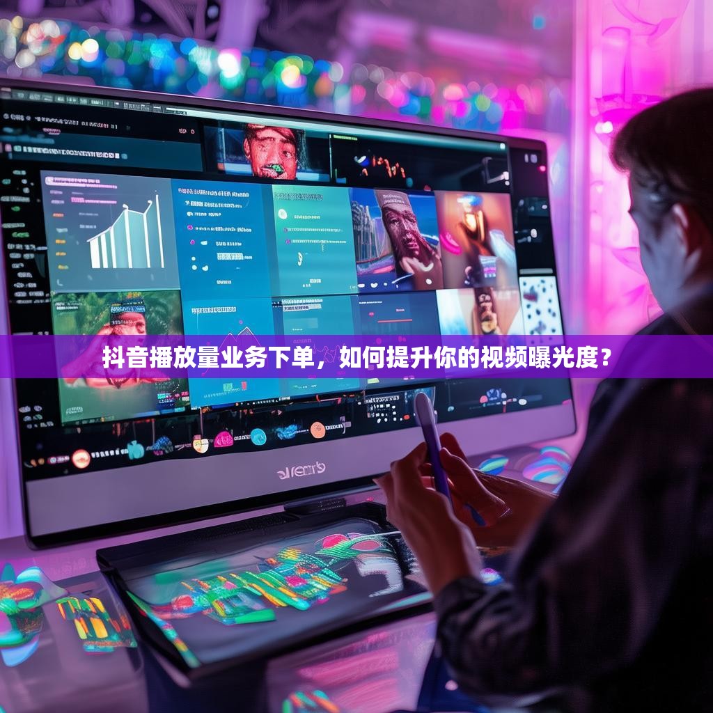 抖音播放量业务下单，如何提升你的视频曝光度？