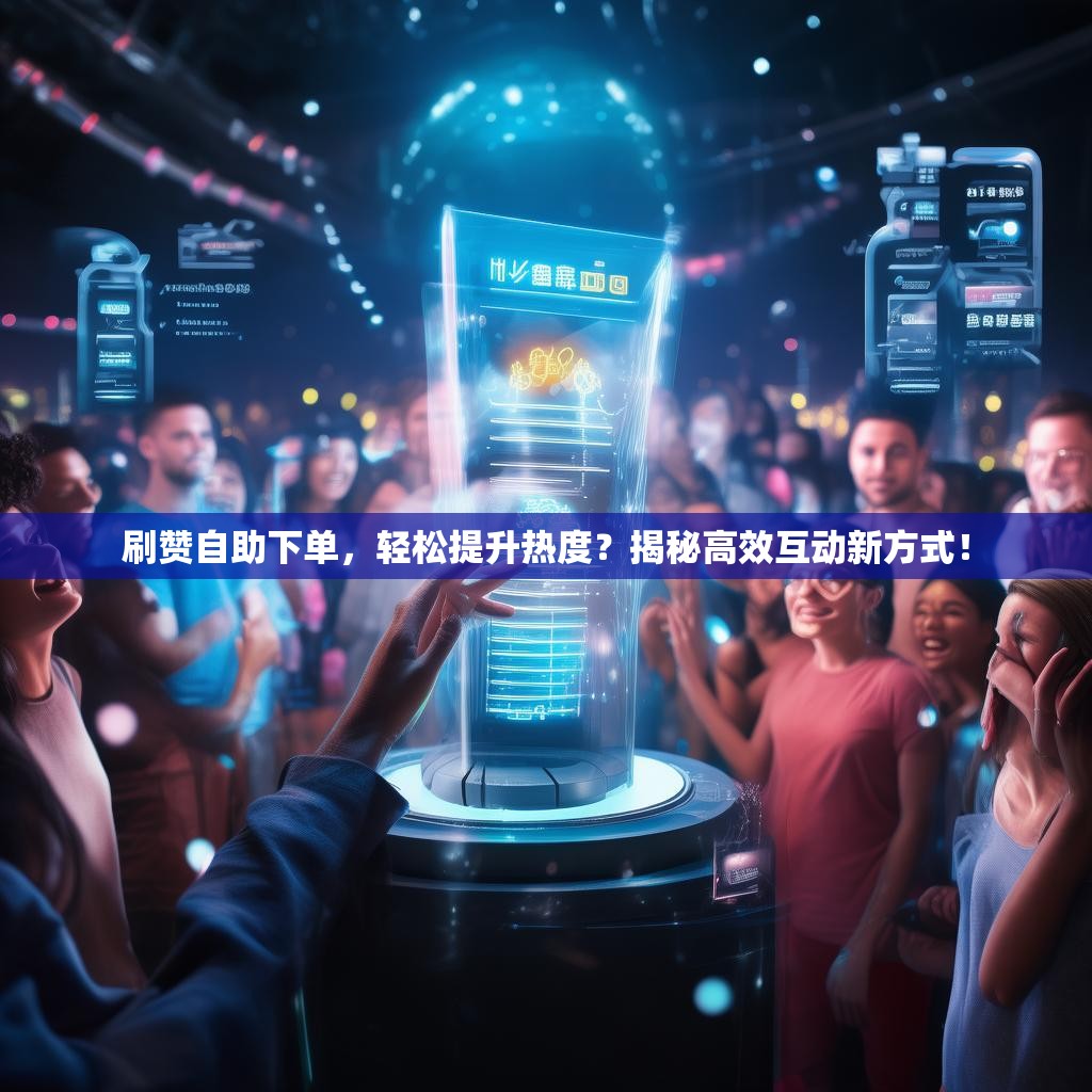 刷赞自助下单，轻松提升热度？揭秘高效互动新方式！