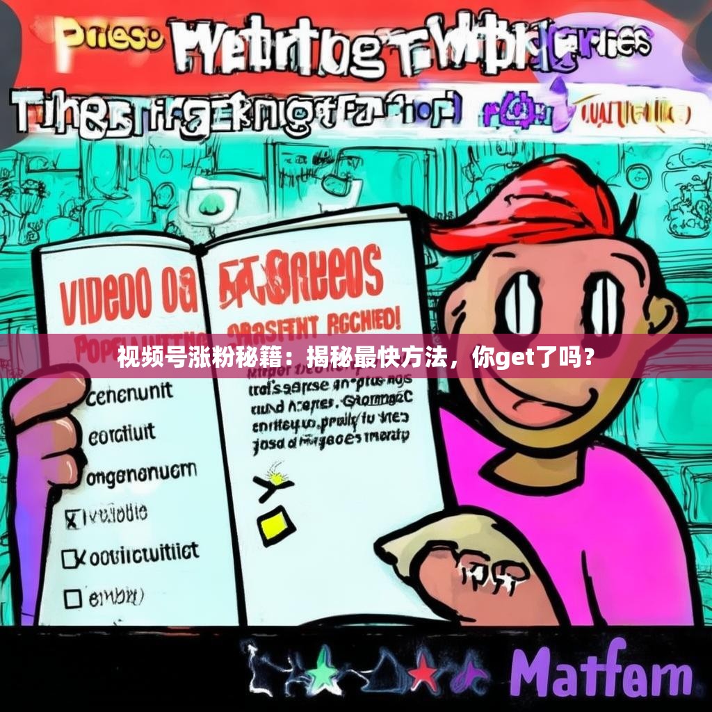视频号涨粉秘籍：揭秘最快方法，你get了吗？
