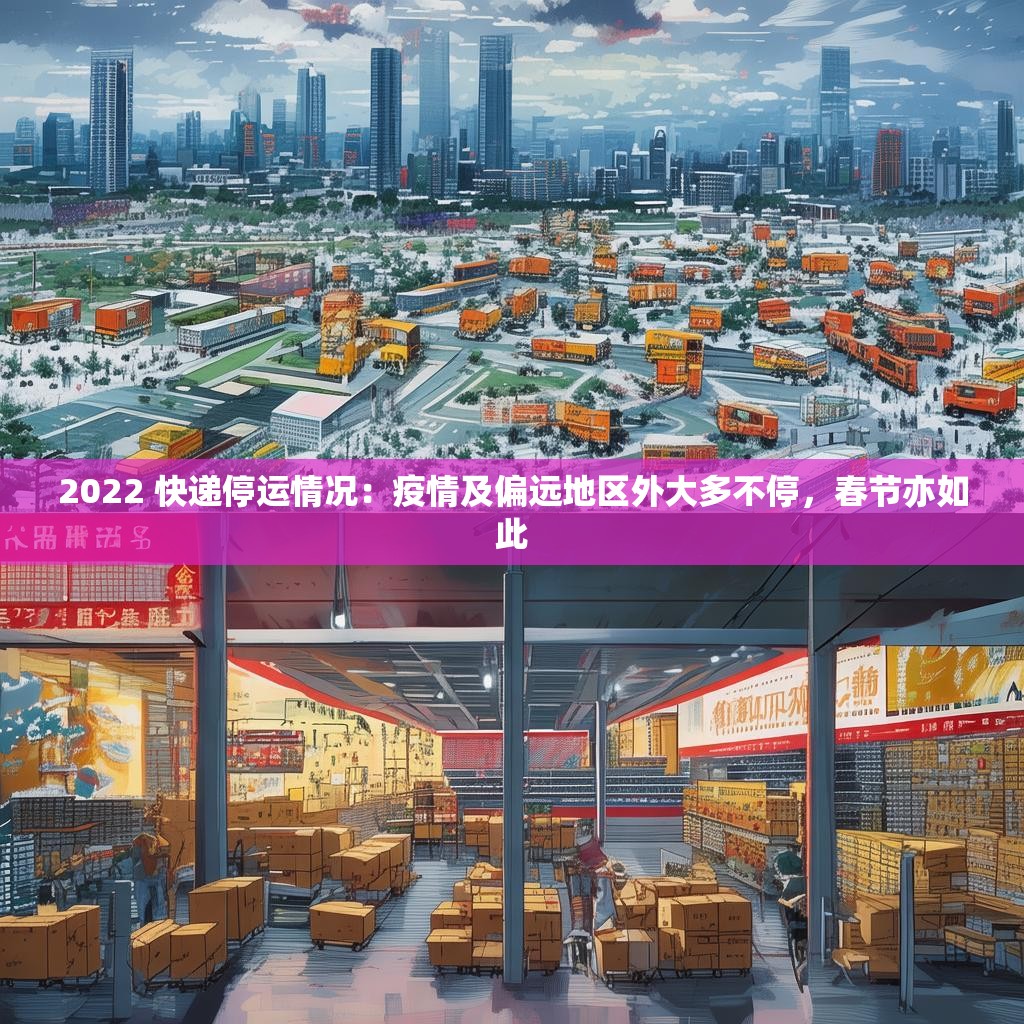2022 快递停运情况：疫情及偏远地区外大多不停，春节亦如此
