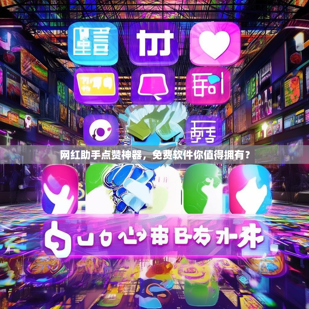 网红助手点赞神器，免费软件你值得拥有？