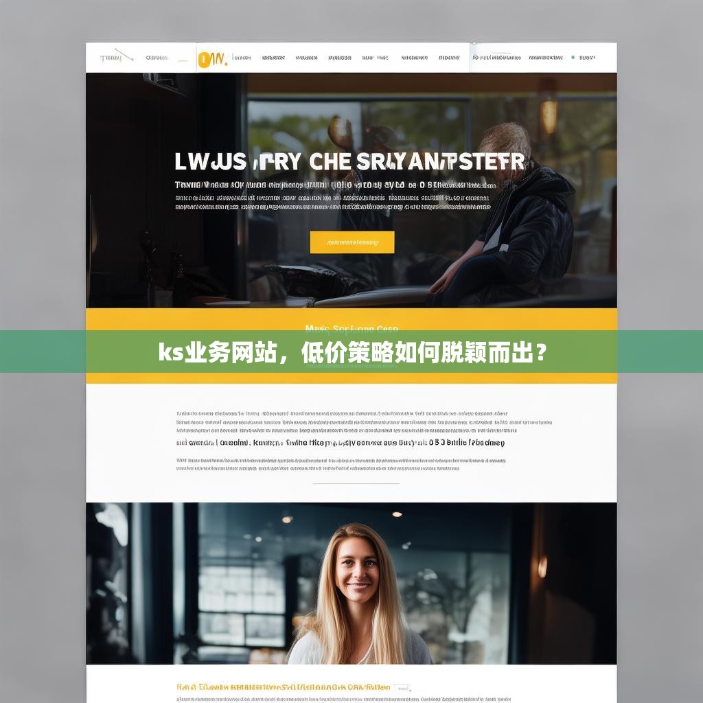 ks业务网站，低价策略如何脱颖而出？