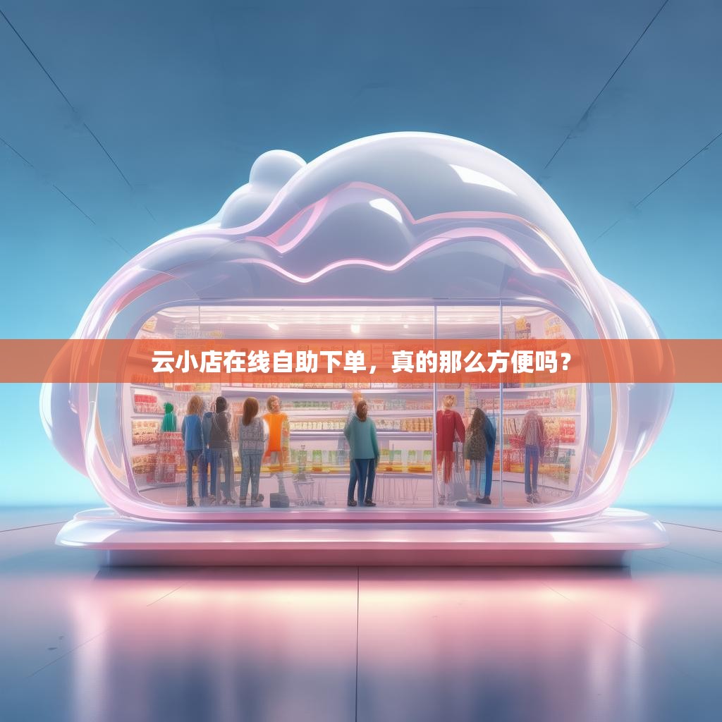 云小店在线自助下单,真的那么方便吗?