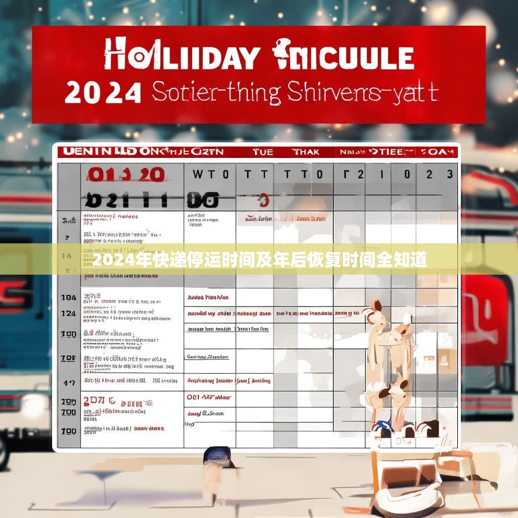 2024年快递停运时间及年后恢复时间全知道