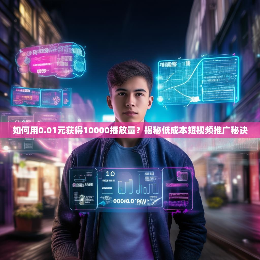 如何用0.01元获得10000播放量?揭秘低成本短视频推广秘诀