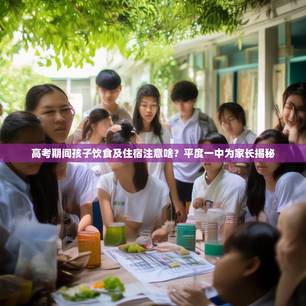高考期间孩子饮食及住宿注意啥？平度一中为家长揭秘