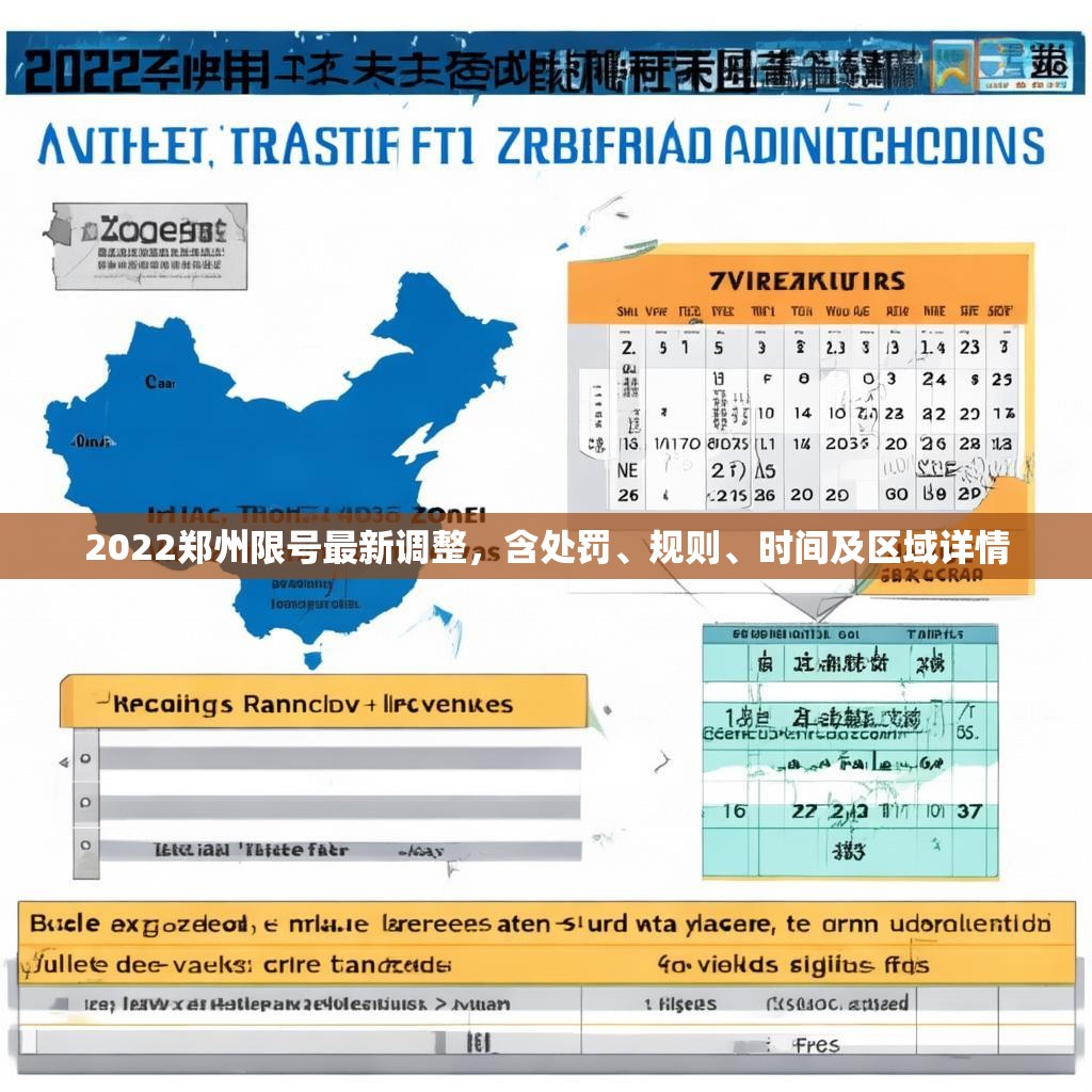 2022郑州限号最新调整，含处罚、规则、时间及区域详情