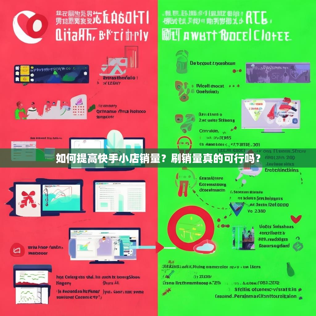 如何提高快手小店销量?刷销量真的可行吗?