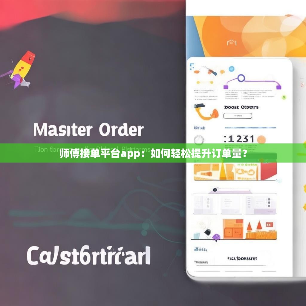 师傅接单平台app：如何轻松提升订单量？