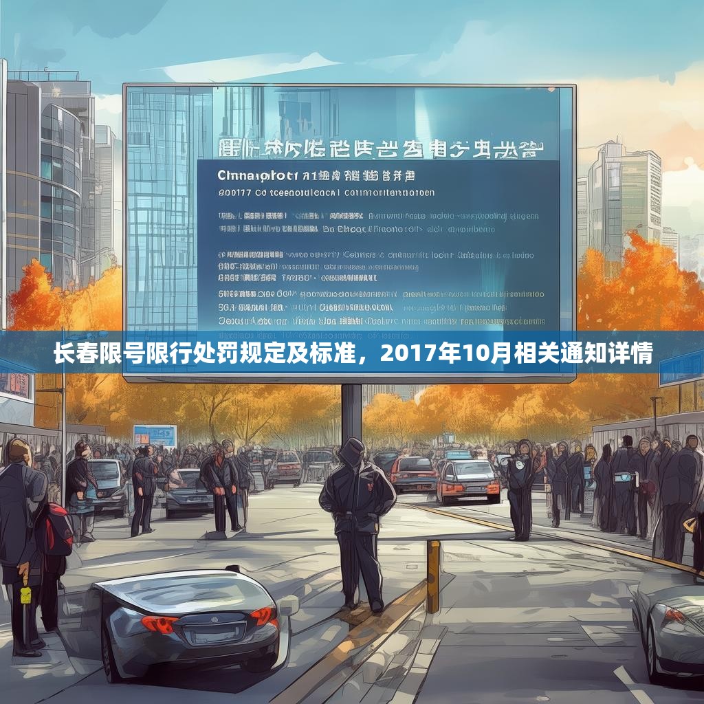 长春限号限行处罚规定及标准，2017年10月相关通知详情