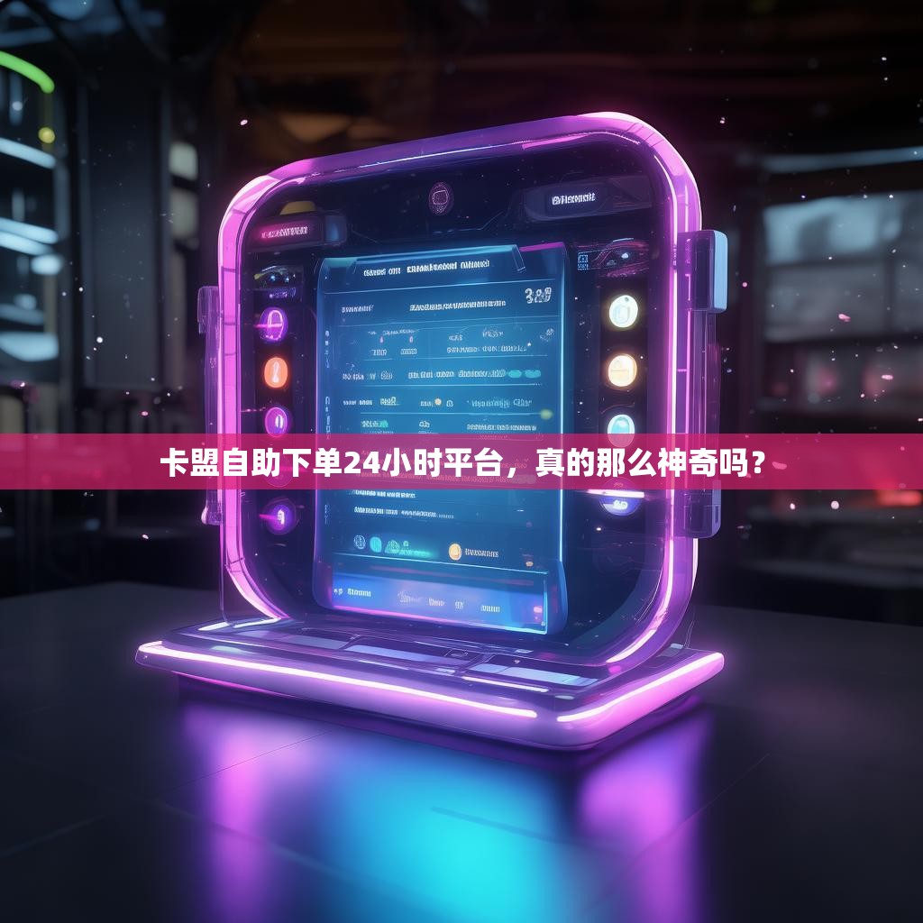 卡盟自助下单24小时平台，真的那么神奇吗？