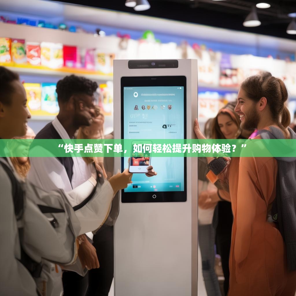 “快手点赞下单，如何轻松提升购物体验？”