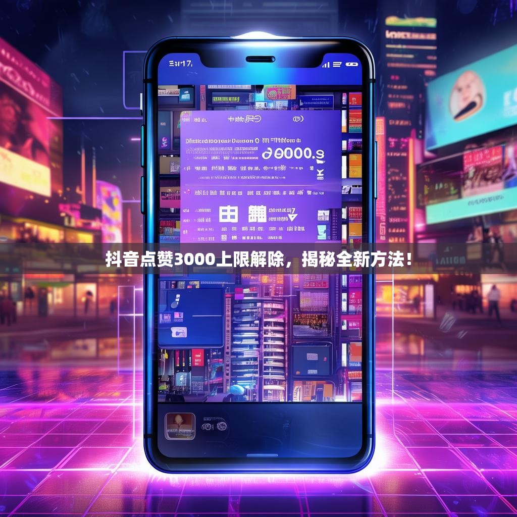 抖音点赞3000上限解除，揭秘全新方法！