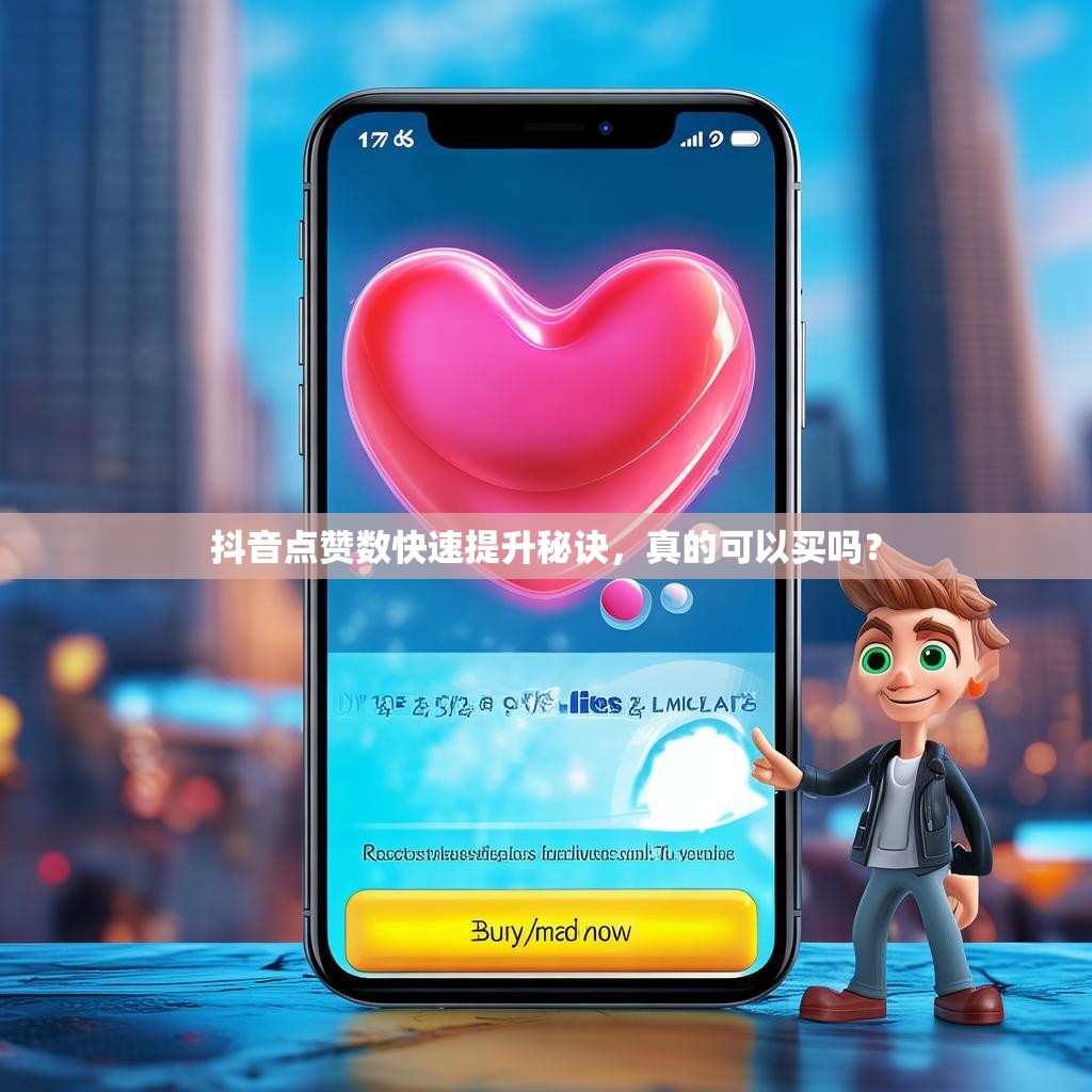抖音点赞数快速提升秘诀，真的可以买吗？