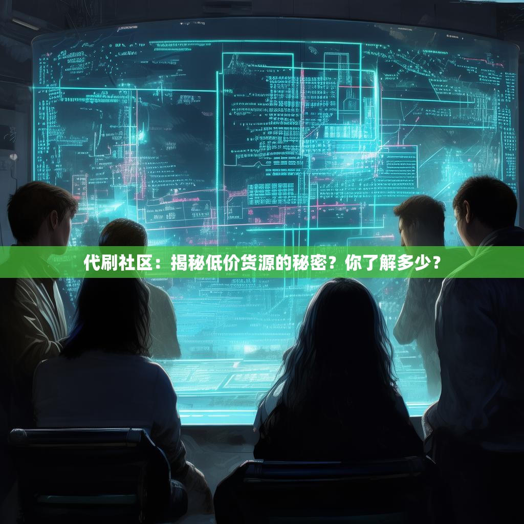 代刷社区：揭秘低价货源的秘密？你了解多少？