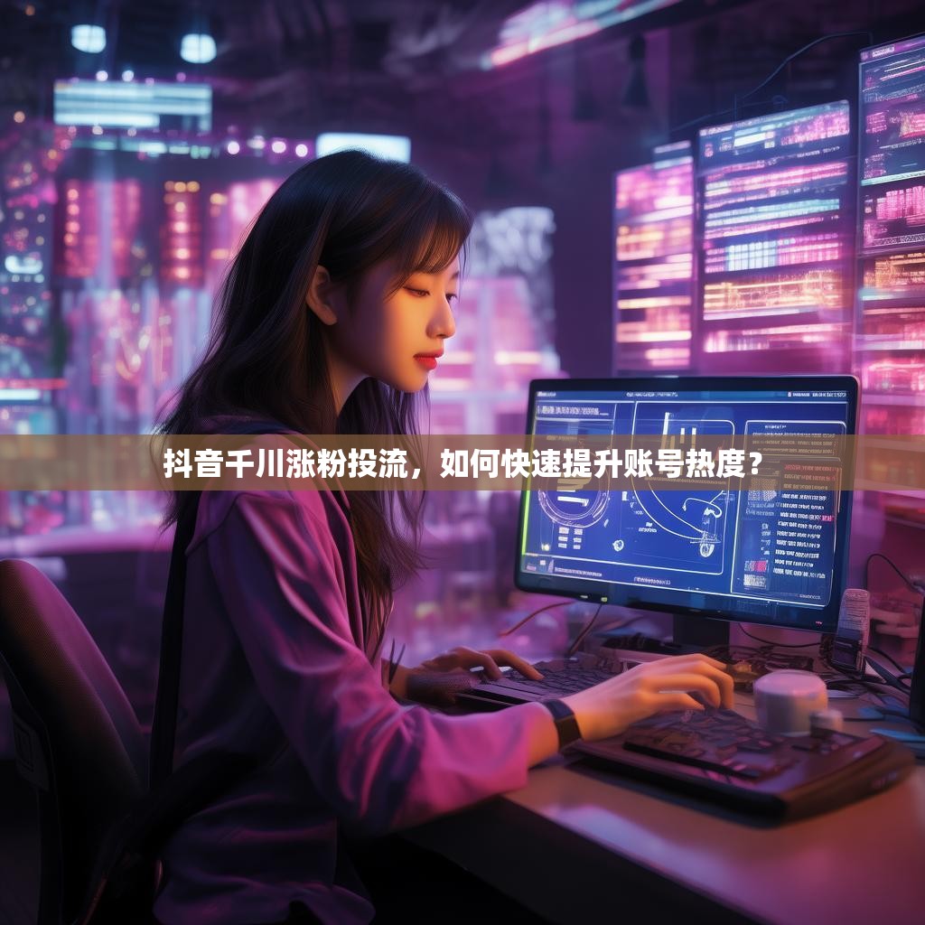 抖音千川涨粉投流，如何快速提升账号热度？