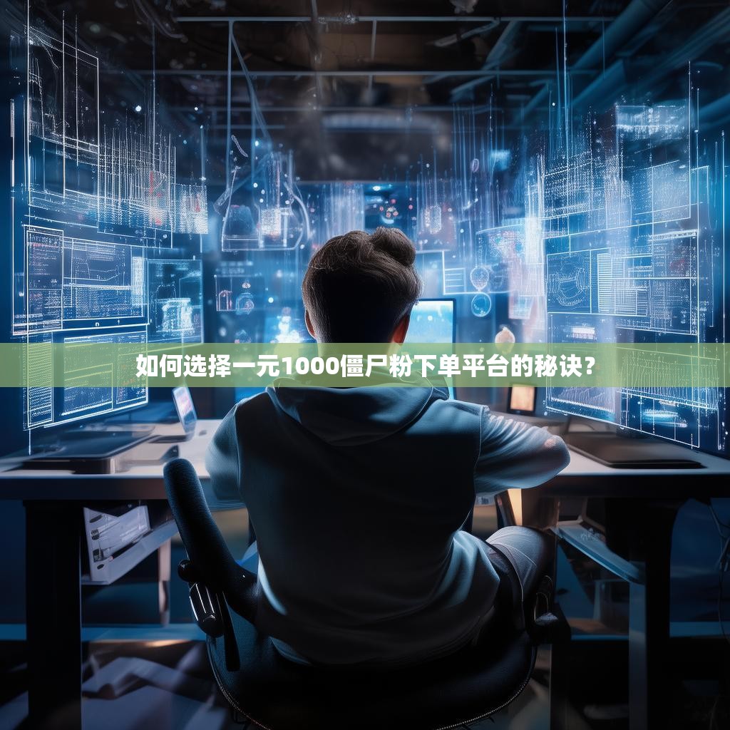 如何选择一元1000僵尸粉下单平台的秘诀？