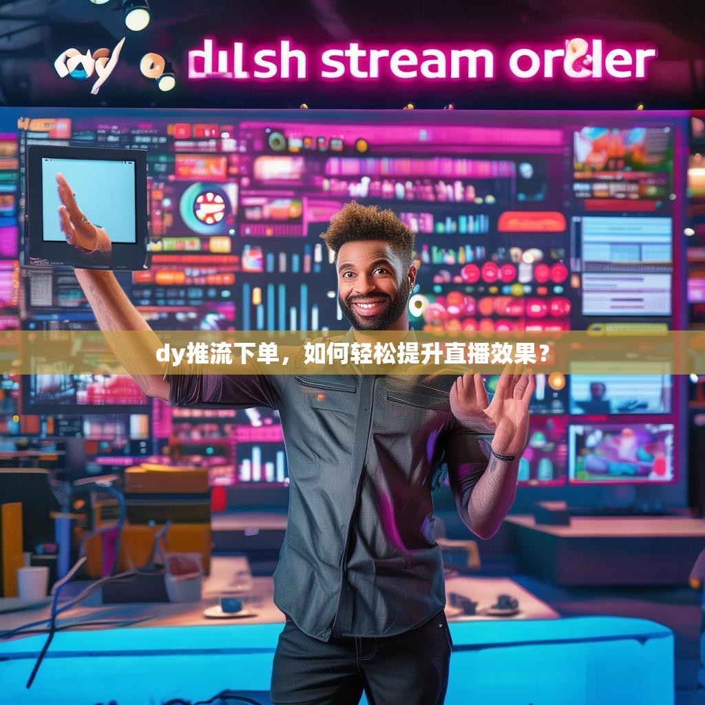 dy推流下单，如何轻松提升直播效果？