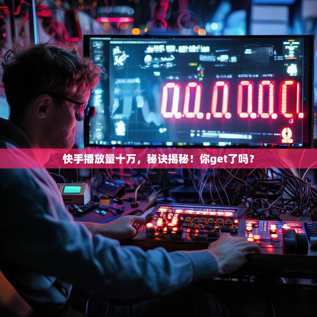 快手播放量十万，秘诀揭秘！你get了吗？
