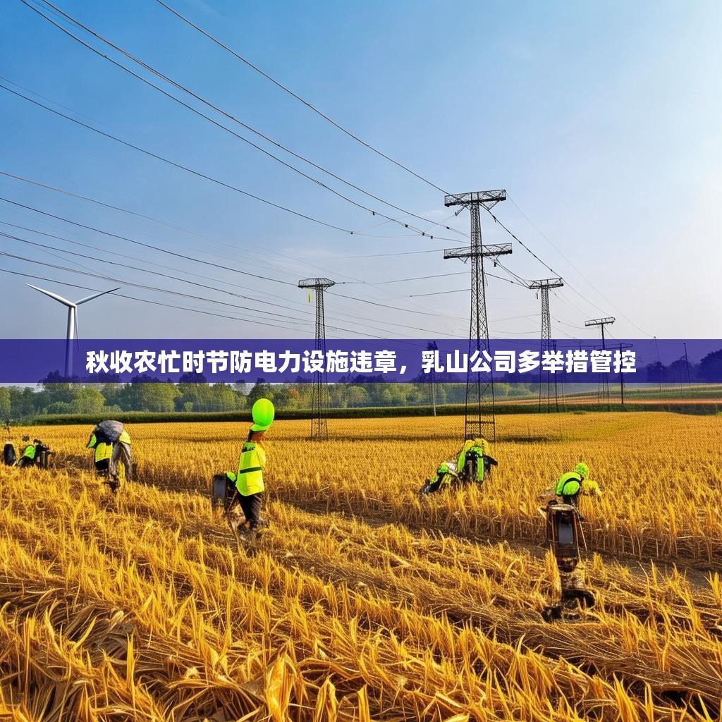 秋收农忙时节防电力设施违章,乳山公司多举措管控