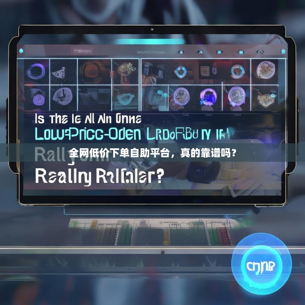 全网低价下单自助平台，真的靠谱吗？