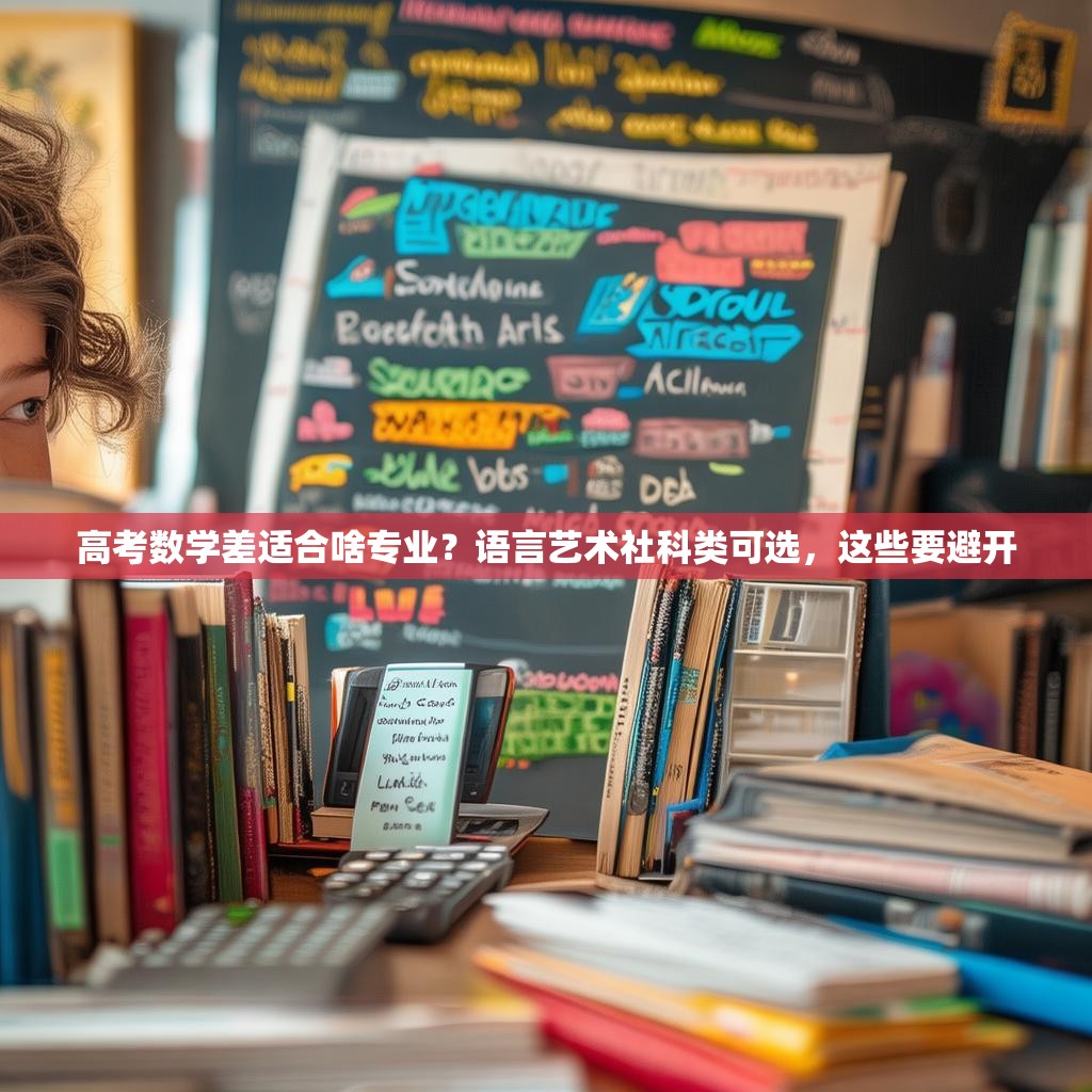高考数学差适合啥专业？语言艺术社科类可选，这些要避开