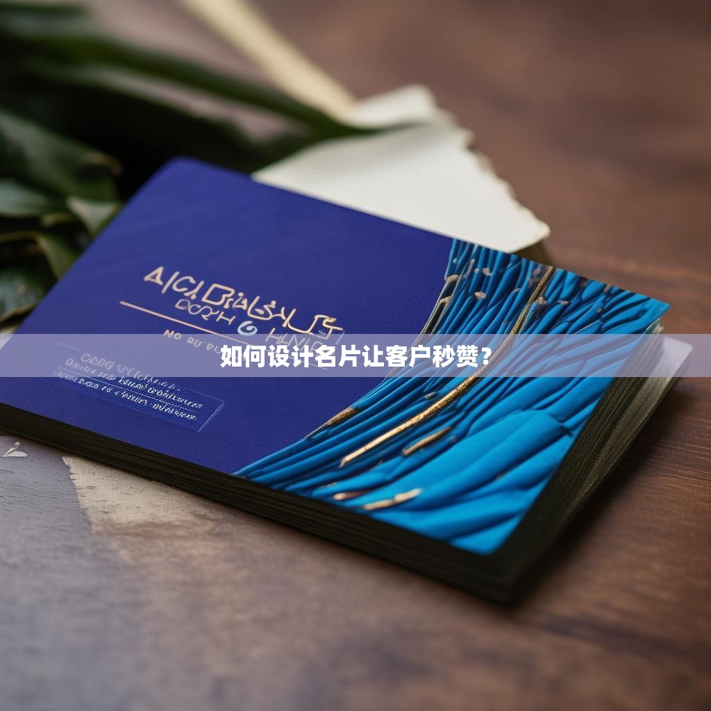 如何设计名片让客户秒赞？