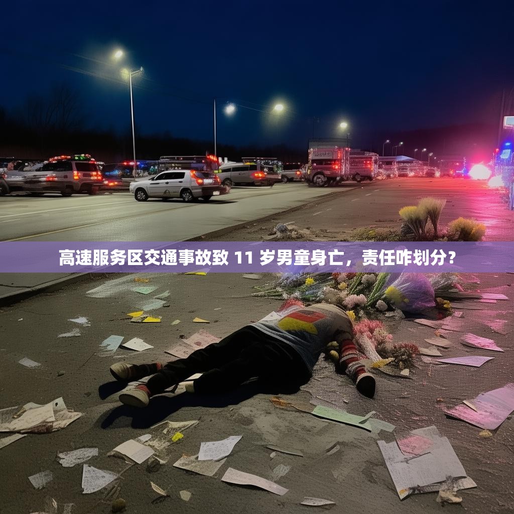 高速服务区交通事故致 11 岁男童身亡，责任咋划分？