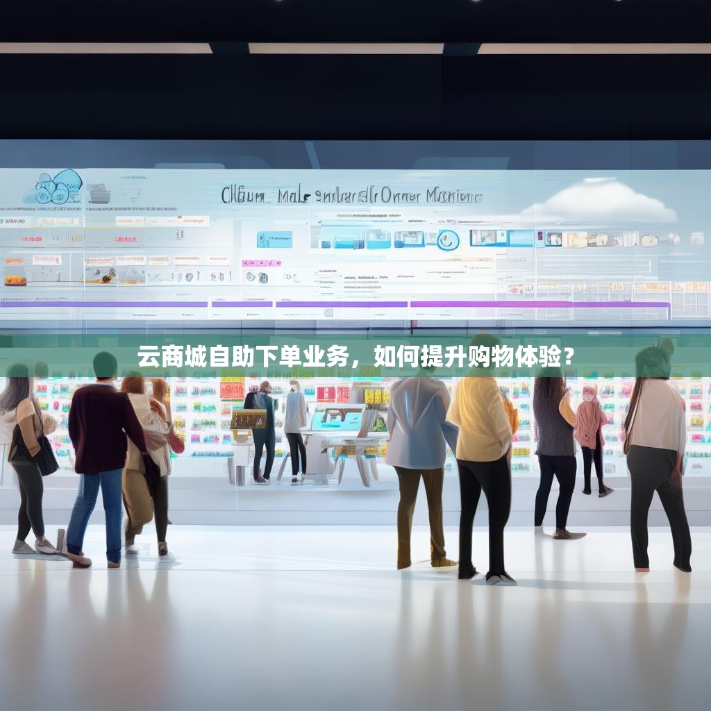 云商城自助下单业务，如何提升购物体验？