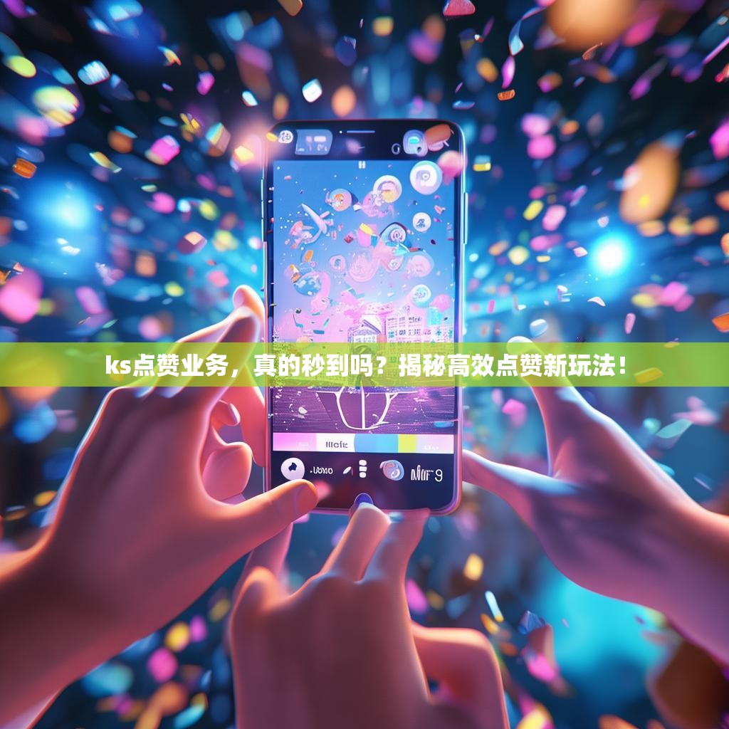 ks点赞业务，真的秒到吗？揭秘高效点赞新玩法！