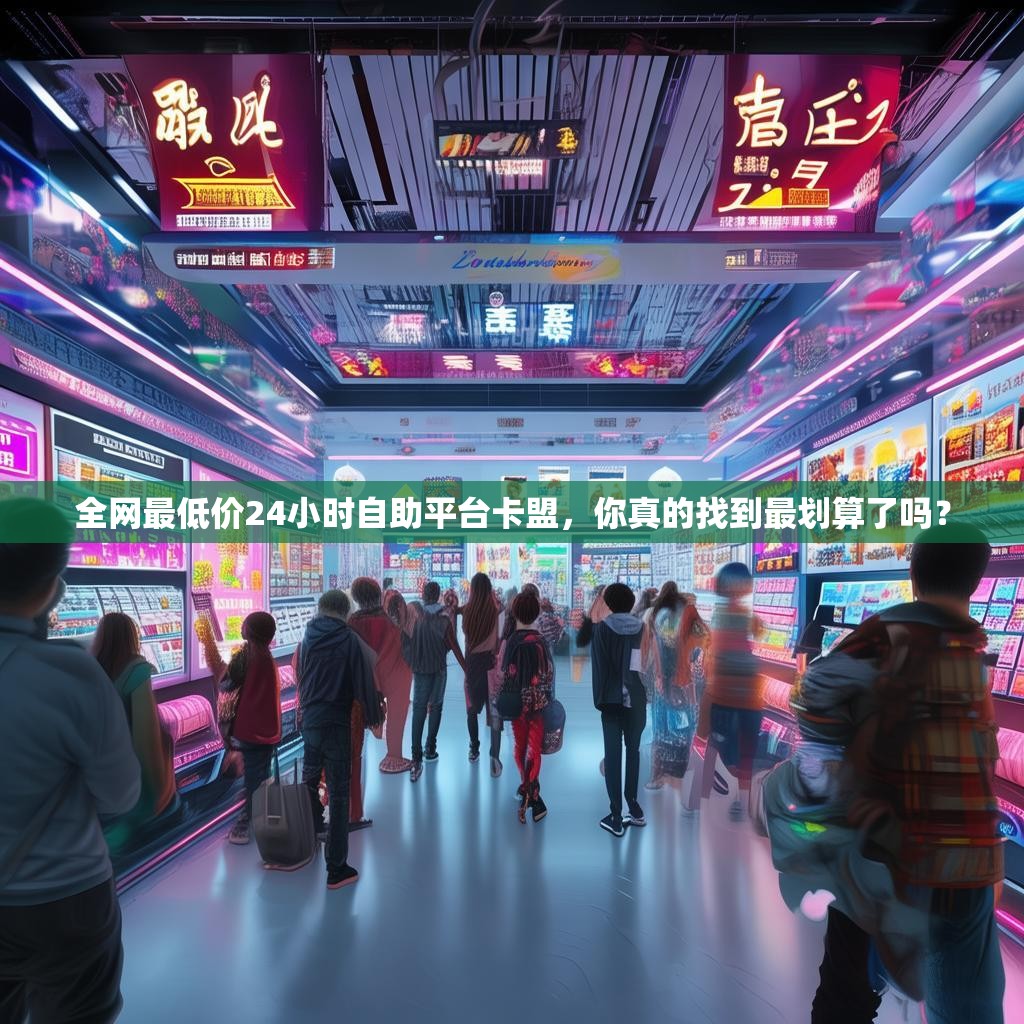 全网最低价24小时自助平台卡盟,你真的找到最划算了吗?