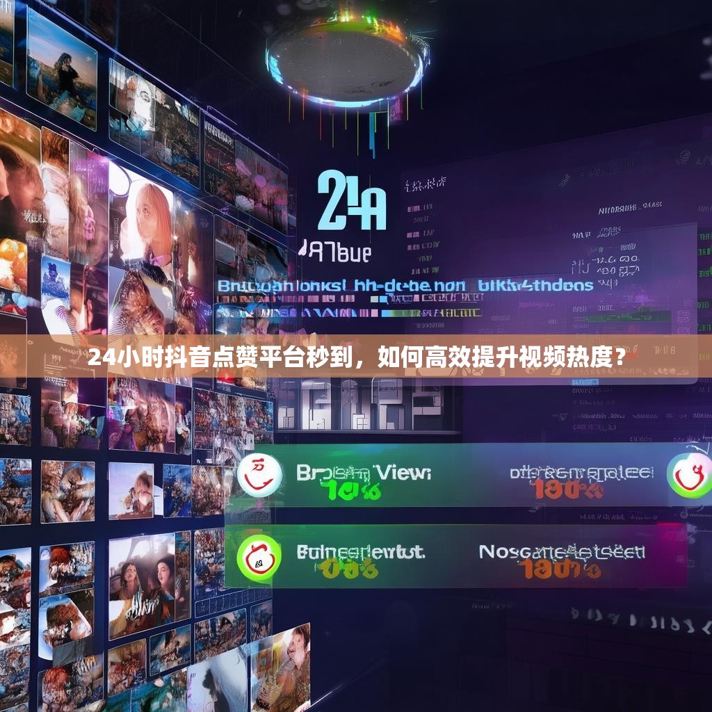 24小时抖音点赞平台秒到，如何高效提升视频热度？