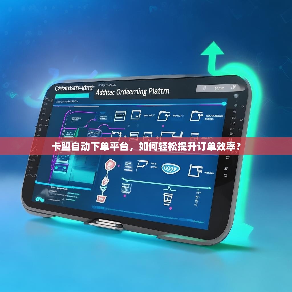 卡盟自动下单平台,如何轻松提升订单效率?