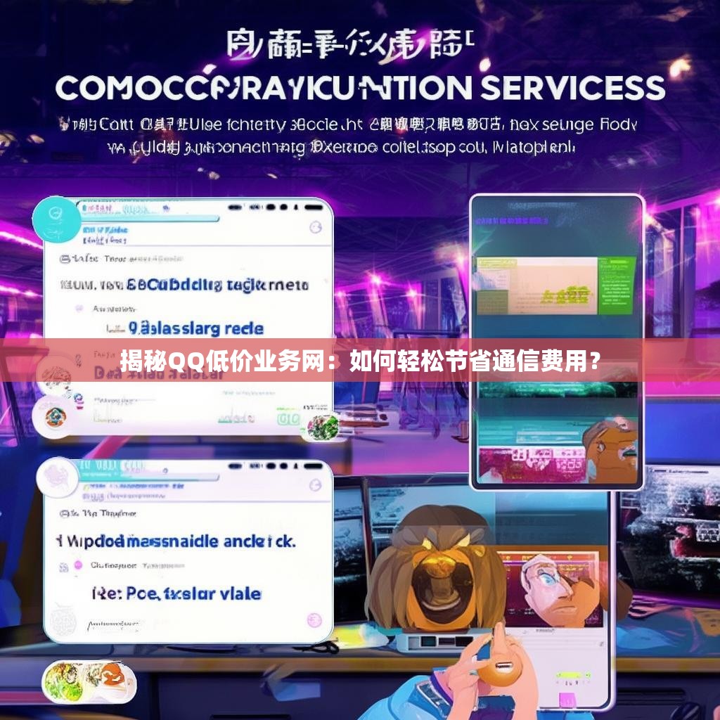 揭秘QQ低价业务网：如何轻松节省通信费用？